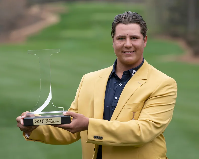 2023 Junior Invitational Winner, South African Aldrich Potgieter