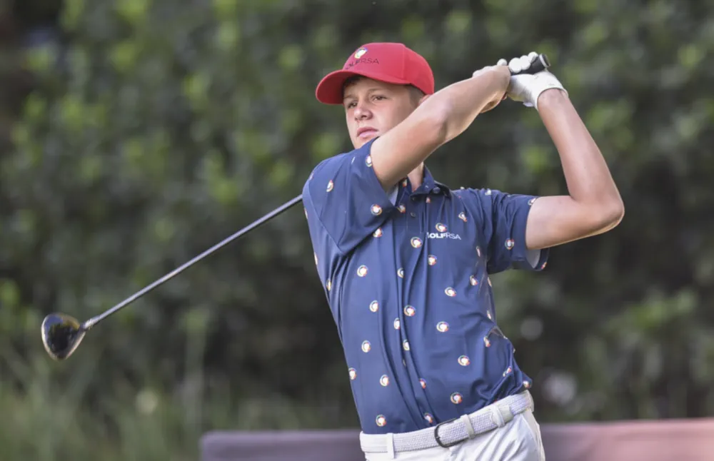 GolfRSA’s top ranked U-15 player and reigning Nomads SA Boys U-15 champion Ben Weber will make his debut for South Africa in the Africa Region 5 Golf Tournament in Lusaka in May